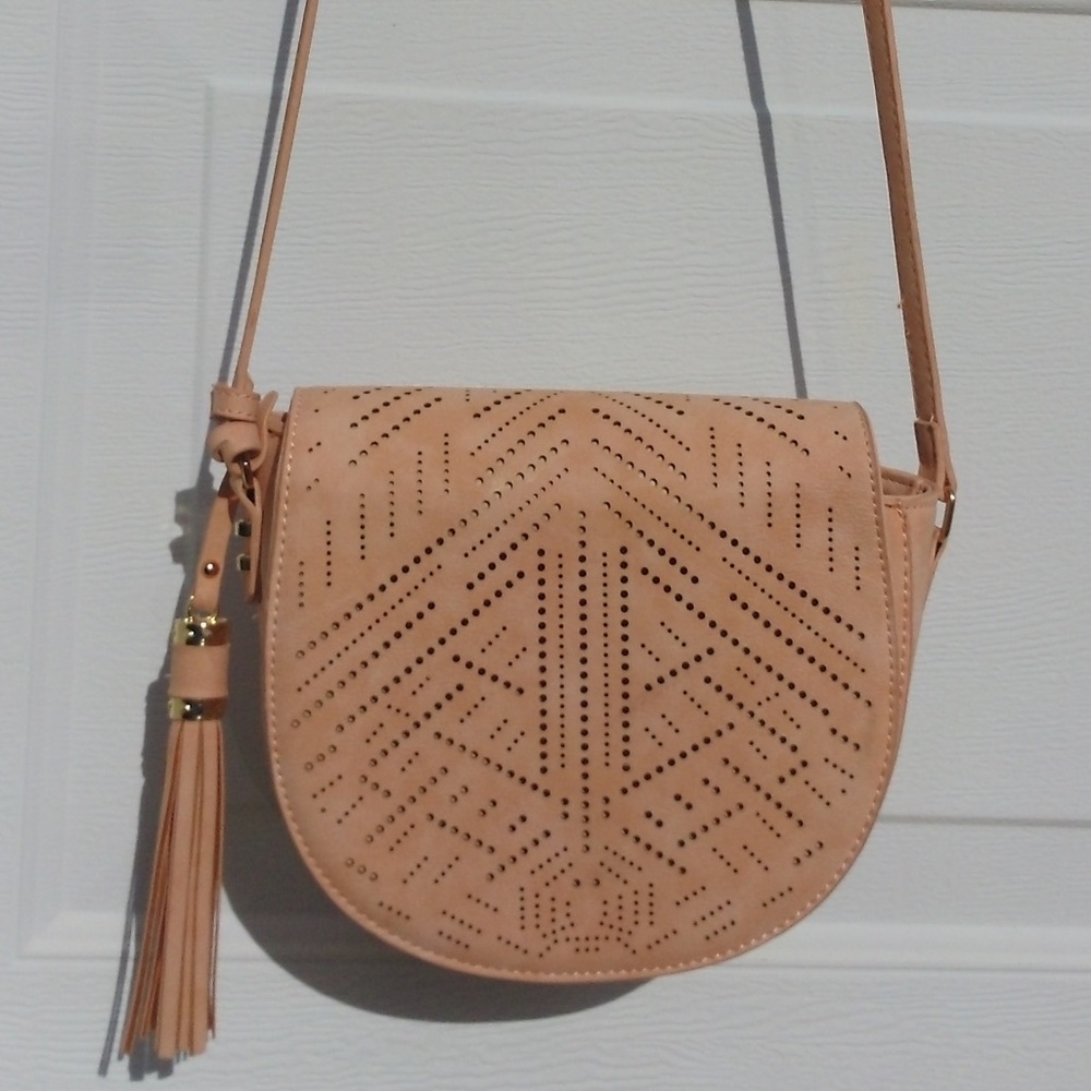 A light pink purse